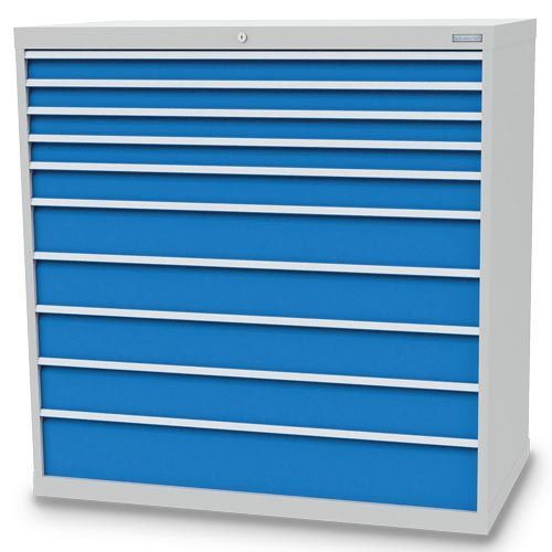 Bedrunka+Hirth Schubladenschrank 10 Schubladen mit Einzelverriegelung 1305 x 736 x 1319 mm Produktbild Bedrunka+Hirth Schubladenschrank 10 Schubladen mit Einzelverriegelung 1305 x 736 x 1319 mm