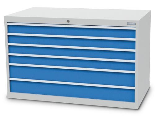 Bedrunka+Hirth Schubladenschrank 6 Schubladen mit Griffleisten 1305 x 736 x 819 mm Produktbild Bedrunka+Hirth Schubladenschrank 6 Schubladen mit Griffleisten 1305 x 736 x 819 mm