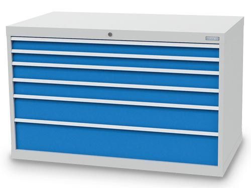 Bedrunka+Hirth Schubladenschrank 6 Schubladen mit Auszugssperre 1305 x 736 x 819 mm Produktbild Bedrunka+Hirth Schubladenschrank 6 Schubladen mit Auszugssperre 1305 x 736 x 819 mm