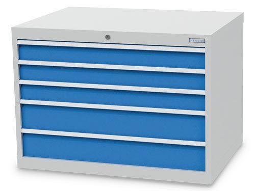 Bedrunka+Hirth Schubladenschrank bis 1500 kg 5 Schubladen 1005 x 736 x 719 mm Produktbild Bedrunka+Hirth Schubladenschrank bis 1500 kg 5 Schubladen 1005 x 736 x 719 mm