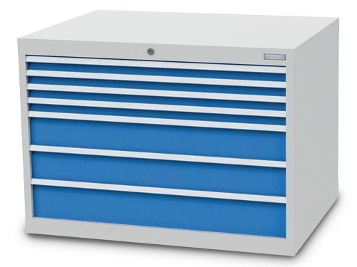 Bedrunka+Hirth Schubladenschrank 7 Schubladen 1500 kg 1005 x 736 x 719 mm Produktbild Bedrunka+Hirth Schubladenschrank 7 Schubladen 1500 kg 1005 x 736 x 719 mm