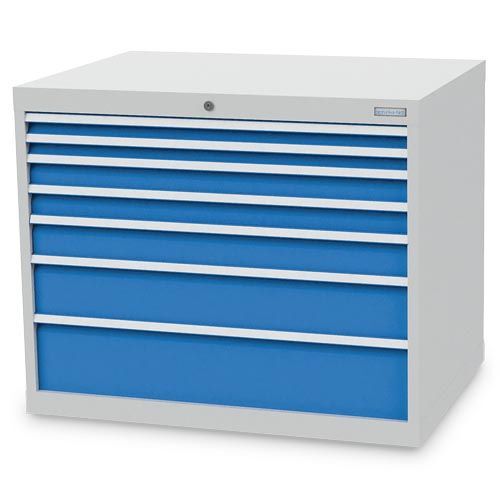 Bedrunka+Hirth Schubladenschrank 7 fach mit Einzelauszugssperre 1005 x 736 x 819 mm Produktbild Bedrunka+Hirth Schubladenschrank 7 fach mit Einzelauszugssperre 1005 x 736 x 819 mm