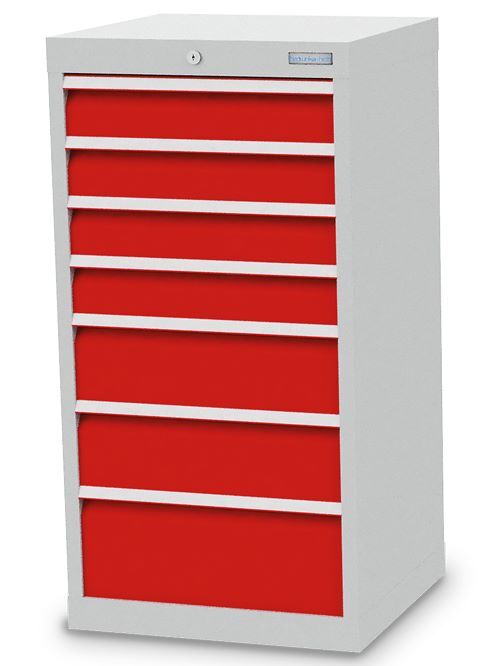 Bedrunka+Hirth Schubladenschrank R 18-16 7 fach 530 x 500 x 1019 mm Produktbild Bedrunka+Hirth Schubladenschrank R 18-16 7 fach 530 x 500 x 1019 mm