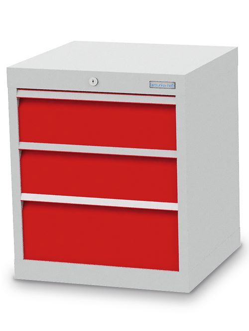 Bedrunka+Hirth Schubladenschrank 3 Schubladen 530 x 500 x 619 mmbis 1200 kg Produktbild Bedrunka+Hirth Schubladenschrank 3 Schubladen 530 x 500 x 619 mmbis 1200 kg