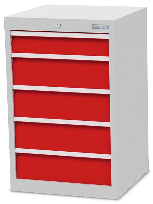 Bedrunka+Hirth Schubladenschrank 5 große Schubladen 530 x 500 x 819 mm Produktbild Bedrunka+Hirth Schubladenschrank 5 große Schubladen 530 x 500 x 819 mm