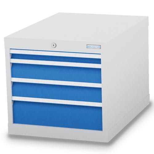 Bedrunka+Hirth Niedriger Schubladenschrank mit 4 Schubladen 555 x 736 x 519 mm Produktbild Bedrunka+Hirth Niedriger Schubladenschrank mit 4 Schubladen 555 x 736 x 519 mm