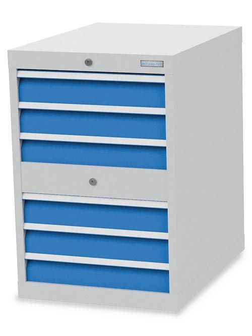 Bedrunka+Hirth Schubladenschrank bis 1500 kg 6 Schubladen 555 x 736 x 819 mm Produktbild Bedrunka+Hirth Schubladenschrank bis 1500 kg 6 Schubladen 555 x 736 x 819 mm