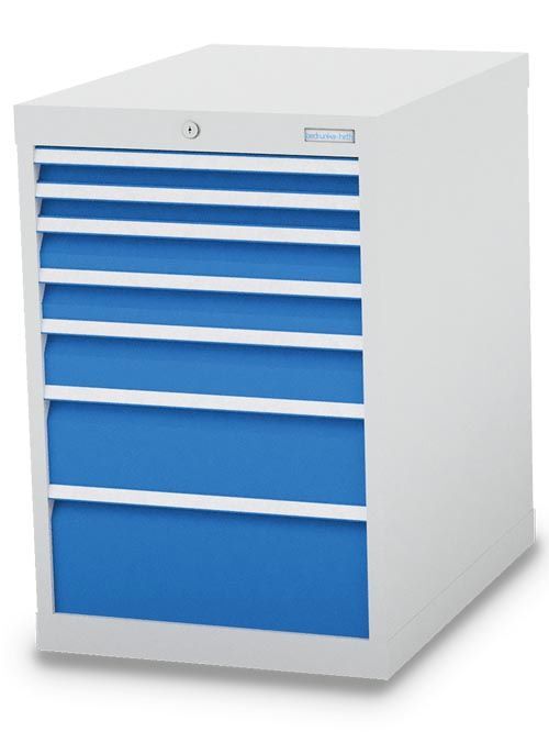 Bedrunka+Hirth Schubladenschrank 7 Schubladen 555 x 736 x 819 mm Produktbild Bedrunka+Hirth Schubladenschrank 7 Schubladen 555 x 736 x 819 mm