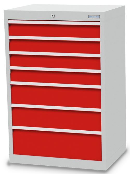Bedrunka+Hirth Schubladenschrank Tiefe 500 mm 7 fach 680 x 1019 mm Produktbild Bedrunka+Hirth Schubladenschrank Tiefe 500 mm 7 fach 680 x 1019 mm