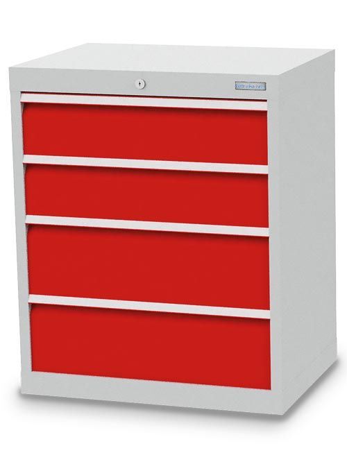 Bedrunka+Hirth Schubladenschrank mit Zentralverriegelung 4 Schubladen 680 x 500 x 819 mm Bedrunka+Hirth Schubladenschrank mit Zentralverriegelung 4 Schubladen 680 x 500 x 819 mm