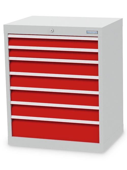 Bedrunka+Hirth Schubladenschrank mit Schubladenführung 7 fach 680 x 500 x 819 mm Produktbild Bedrunka+Hirth Schubladenschrank mit Schubladenführung 7 fach 680 x 500 x 819 mm