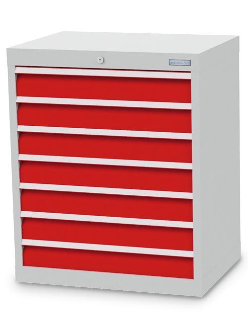 Bedrunka+Hirth Schubladenschrank 7 fach mit Auszugssperre 680 x 500 x 819 mm Produktbild Bedrunka+Hirth Schubladenschrank 7 fach mit Auszugssperre 680 x 500 x 819 mm