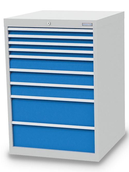 Bedrunka+Hirth Schubladenschrank mit 9 verschiedenen Schubladen 705 x 736 x 1019 mm Produktbild Bedrunka+Hirth Schubladenschrank mit 9 verschiedenen Schubladen 705 x 736 x 1019 mm