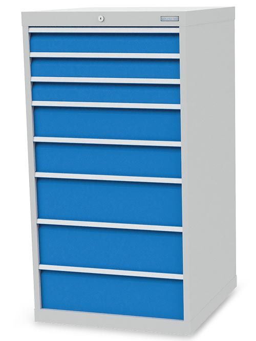 Bedrunka+Hirth Schubladenschrank 8 Schubladen mit Verriegelung 705 x 736 x 1319 mm Produktbild Bedrunka+Hirth Schubladenschrank 8 Schubladen mit Verriegelung 705 x 736 x 1319 mm