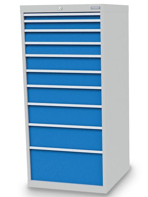Bedrunka+Hirth Schubladenschrank 10 Schubladen mit Auszugssperre 705 x 736 x 1519 mm Bedrunka+Hirth Schubladenschrank 10 Schubladen mit Auszugssperre 705 x 736 x 1519 mm
