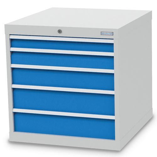 Bedrunka+Hirth Schubladenschrank 5 Schubladen Stahlblech 705 x 736 x 719 mm Produktbild Bedrunka+Hirth Schubladenschrank 5 Schubladen Stahlblech 705 x 736 x 719 mm