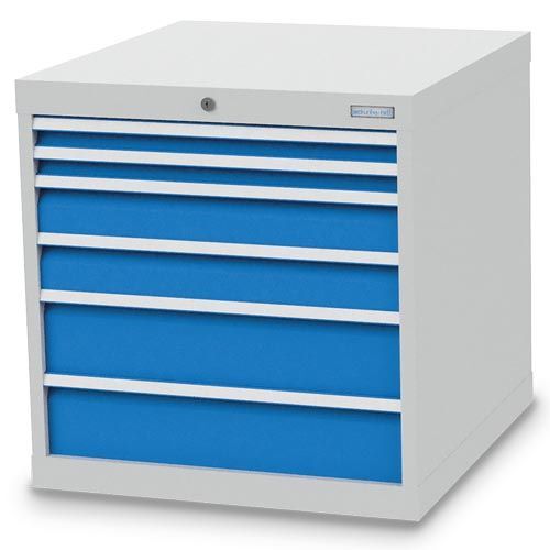 Bedrunka+Hirth Schubladenschrank bis 1500 kg 6 Schubladen 705 x 736 x 719 mm Produktbild Bedrunka+Hirth Schubladenschrank bis 1500 kg 6 Schubladen 705 x 736 x 719 mm