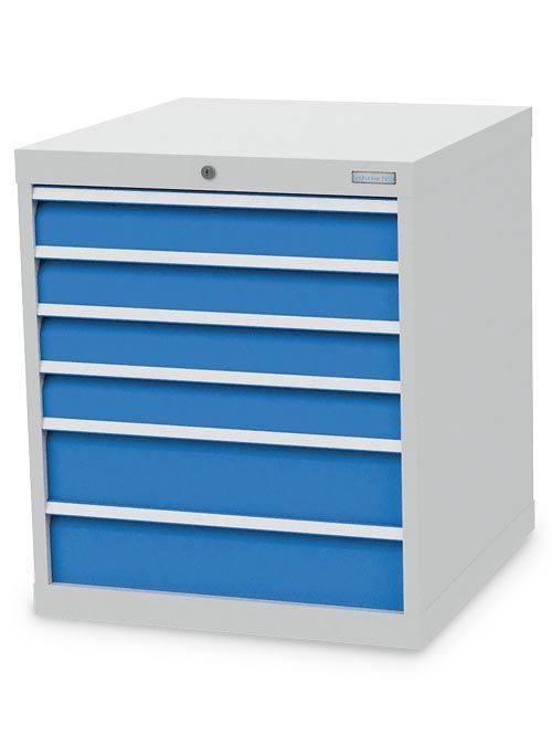 Bedrunka+Hirth Schubladenschrank 6 fach Stahlkonstruktion 705 x 736 x 819 mm Produktbild Bedrunka+Hirth Schubladenschrank 6 fach Stahlkonstruktion 705 x 736 x 819 mm