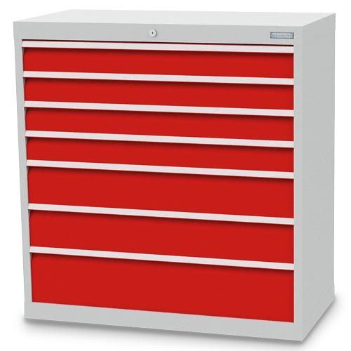 Bedrunka+Hirth Schubladenschrank 7 unterschiedliche Schubladen 980 x 500 x 1019 mm Produktbild Bedrunka+Hirth Schubladenschrank 7 unterschiedliche Schubladen 980 x 500 x 1019 mm