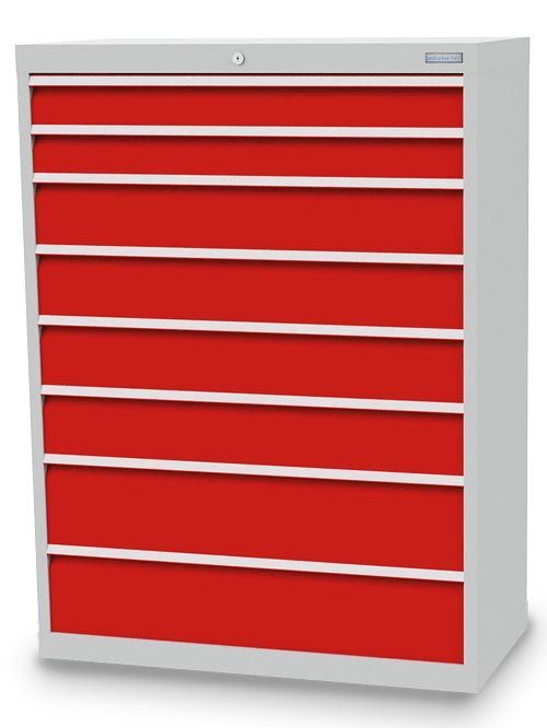 Bedrunka+Hirth Schubladenschrank mit 8 gleichgroßen Schubladen 980 x 500 x 1319 mm Produktbild Bedrunka+Hirth Schubladenschrank mit 8 gleichgroßen Schubladen 980 x 500 x 1319 mm