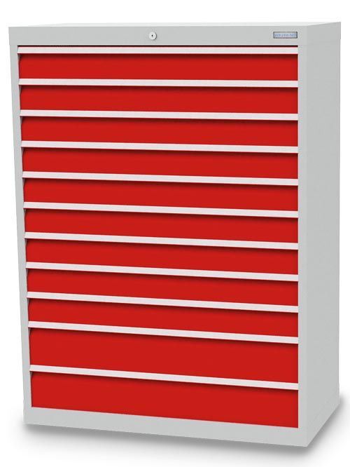 Bedrunka+Hirth Schubladenschrank 11 Schubladen mit Zylinderschloss 980 x 500 x 1319 mm Produktbild Bedrunka+Hirth Schubladenschrank 11 Schubladen mit Zylinderschloss 980 x 500 x 1319 mm