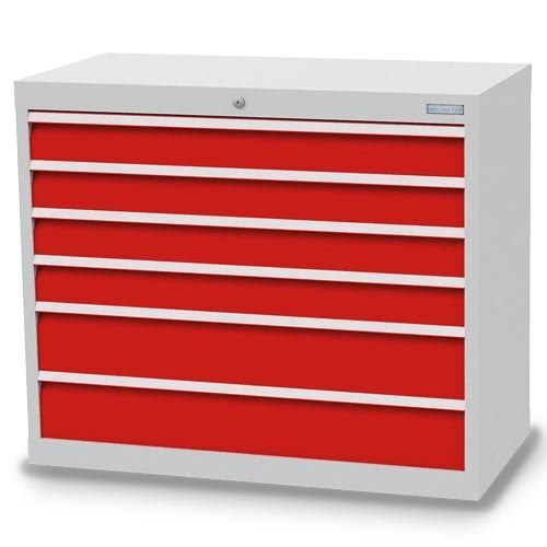 Bedrunka+Hirth Schubladenschrank 6 fach R 36-16 Maße 980 x 500 x 819 mm Produktbild Bedrunka+Hirth Schubladenschrank 6 fach R 36-16 Maße 980 x 500 x 819 mm