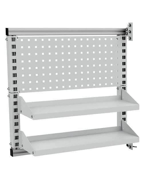Produktbild Bedrunka+Hirth Schwenkrahmen bestückt für Arbeitsplatzsystem 700 x 700 x 40 mm