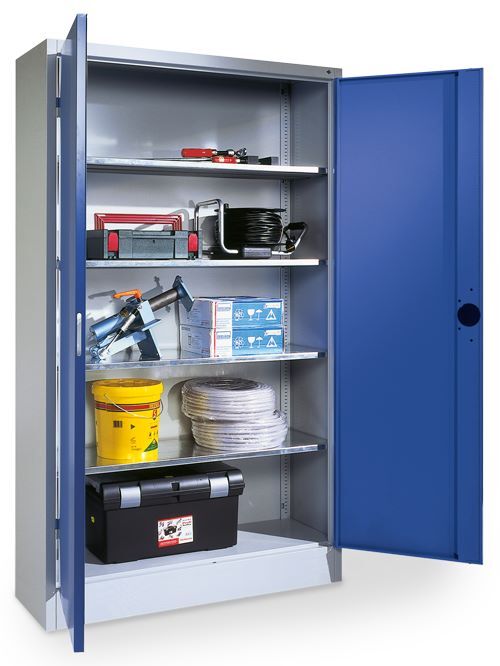 Bedrunka+Hirth Schwerlastschrank mit 4 Fachböden H 1950 mm Last 110 kg Produktbild Bedrunka+Hirth Schwerlastschrank mit 4 Fachböden H 1950 mm Last 110 kg