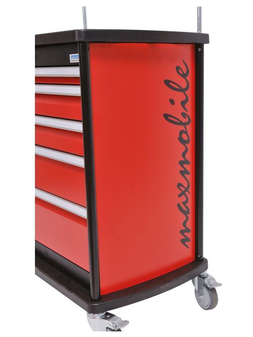 Produktbild Bedrunka+Hirth Seitenblende halbrund für Werkstattwagen maxmobile 1 388 x 15 x 712 mm