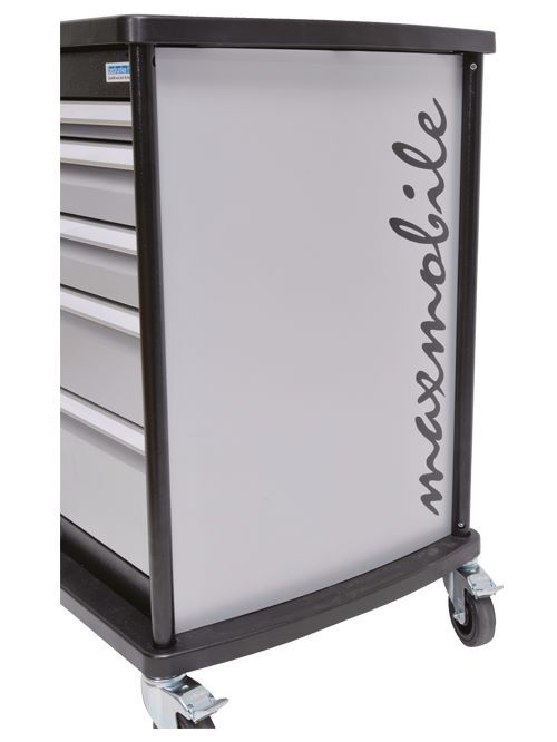 Produktbild Bedrunka+Hirth Seitenblende halbrund für Werkstattwagen maxmobile 1 488 x 15 x 712 mm