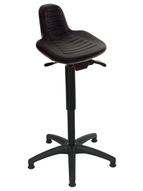 Bedrunka+Hirth Stehhilfe Kunststoff-Fußkreuz ohne Fußring Höhe 580-840 mm in Schwarz Produktbild Bedrunka+Hirth Stehhilfe Kunststoff-Fußkreuz ohne Fußring Höhe 580-840 mm in Schwarz