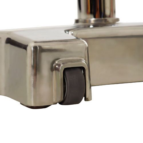 Produktbild Bedrunka+Hirth Stehhilfe mit breitem PU Komfortsitz ohne klappbarer Fußstütze 420 x 700 mm bild 3