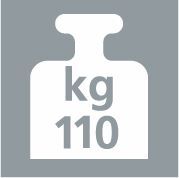 Bedrunka+Hirth Stehhilfe mit klappbarer Fußstütze 700 mm hoch schwarz Produktbild Bedrunka+Hirth Stehhilfe mit klappbarer Fußstütze 700 mm hoch schwarz bild 3