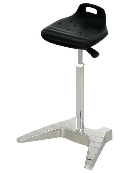 Bedrunka+Hirth Stehhilfe ohne klappbare Fußstütze Höhe 700-880 mm mit Transportroller Produktbild Bedrunka+Hirth Stehhilfe ohne klappbare Fußstütze Höhe 700-880 mm mit Transportroller