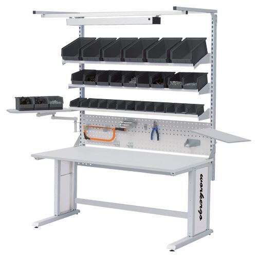 Bedrunka+Hirth Arbeitsplatzsystem workergo mit Multiwand 1500 mm