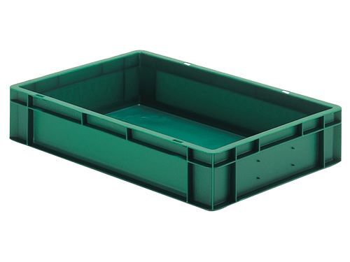 Bedrunka+Hirth Transport Stapelkästen gelb BxTxH 600 x 400 x 175 mm Produktbild Bedrunka+Hirth Transport Stapelkästen gelb BxTxH 600 x 400 x 175 mm