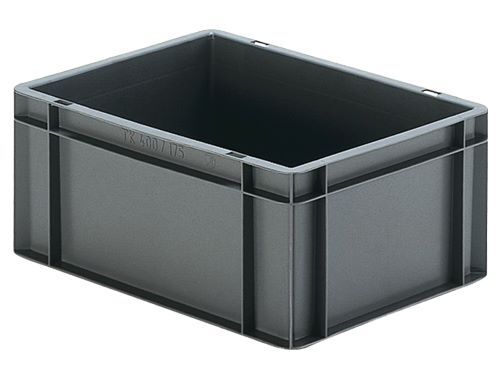 Bedrunka+Hirth Transport Stapelkästen gelb BxTxH 400 x 300 x 145 mm Produktbild Bedrunka+Hirth Transport Stapelkästen gelb BxTxH 400 x 300 x 145 mm