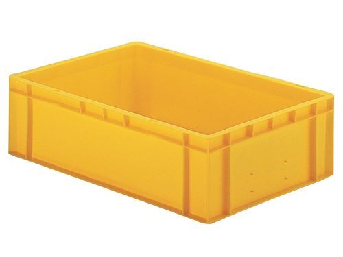 Bedrunka+Hirth Transport Stapelkästen grün BxTxH 600 x 400 x 120 mm Produktbild Bedrunka+Hirth Transport Stapelkästen grün BxTxH 600 x 400 x 120 mm