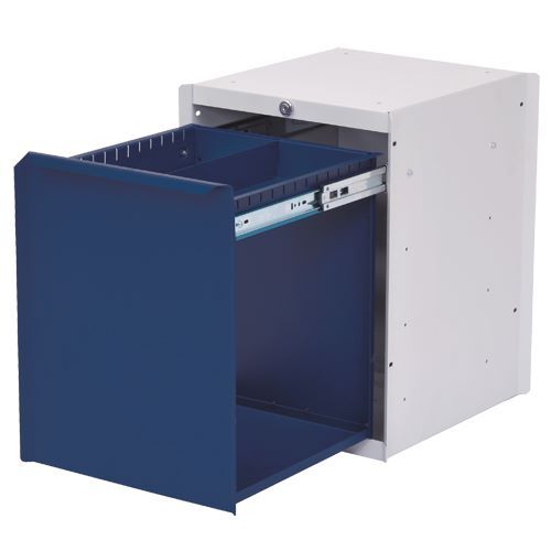 Produktbild Bedrunka+Hirth Unterhängeblock workline 1 Schublade für Hängeordner 365 x 400 x 500 mm