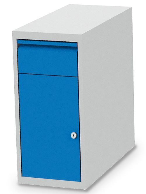 Bedrunka+Hirth Unterhängeschrank mit einer Schublade und einer Flügeltür BxTxH 300x600x600mm Produktbild Bedrunka+Hirth Unterhängeschrank mit einer Schublade und einer Flügeltür BxTxH 300x600x600mm