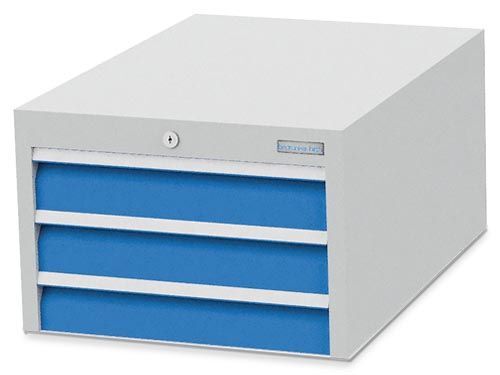 Bedrunka+Hirth Unterhängeschrank mit 3 schmalen Schubladen 555 x 736 x 362 mm Produktbild Bedrunka+Hirth Unterhängeschrank mit 3 schmalen Schubladen 555 x 736 x 362 mm