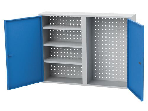 Bedrunka+Hirth Hängeschrank für Werkzeug 3 Fachböden 1000 x 200 x 750 mm Produktbild Bedrunka+Hirth Hängeschrank für Werkzeug 3 Fachböden 1000 x 200 x 750 mm