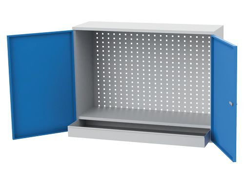 Bedrunka+Hirth Werkzeug Wandhängeschrank 1 Schublade 2 Türen 1000 x 310 x 750 mm Produktbild Bedrunka+Hirth Werkzeug Wandhängeschrank 1 Schublade 2 Türen 1000 x 310 x 750 mm