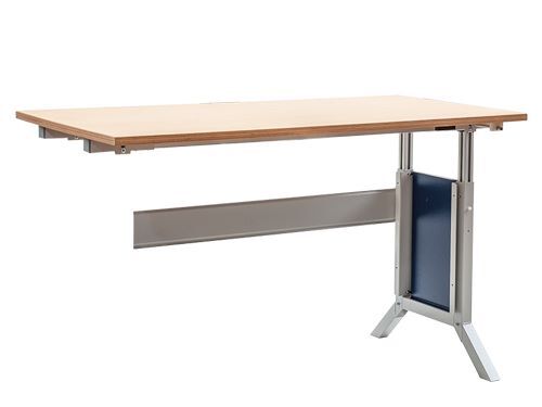 Bedrunka+Hirth workline Anbautisch mit Arbeitsplatte 1000 mm Produktbild Bedrunka+Hirth workline Anbautisch mit Arbeitsplatte 1000 mm