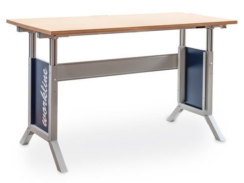Bedrunka+Hirth workline Grundgestell aus Stahlblech Last bis 180 mm kg