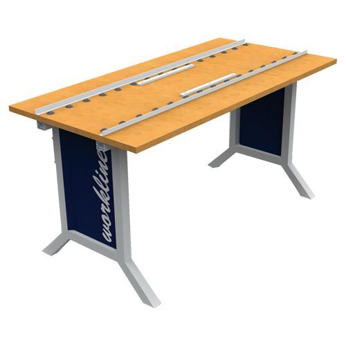 Bedrunka+Hirth workline Kugeltisch Stahlblech mit Kugelleiste 1000 x 750 mm Produktbild Bedrunka+Hirth workline Kugeltisch Stahlblech mit Kugelleiste 1000 x 750 mm