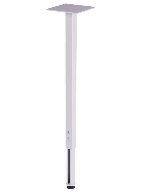 Produktbild Bedrunka+Hirth Eckplattenstütze workergo 150 x 150 mm höhenverstellbar 655 bis 1150 mm