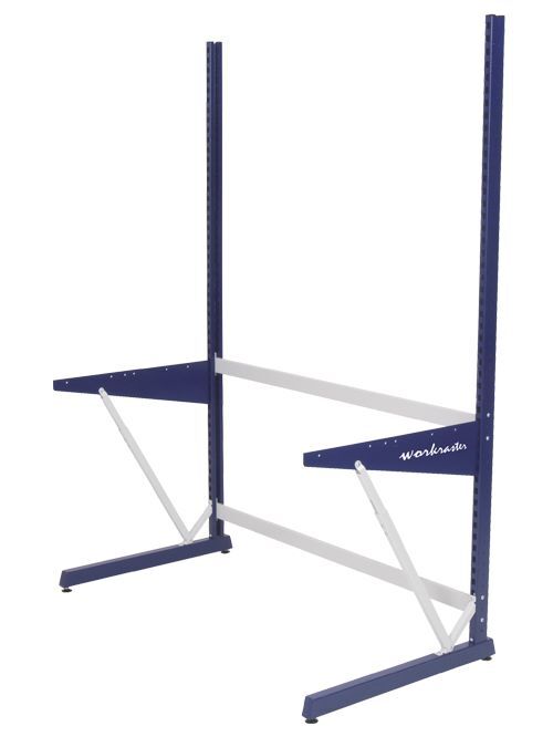 Produktbild Bedrunka+Hirth Regal Grundmodul workraster Höhenraster 38 mm 1000 x 800 x 2070 mm