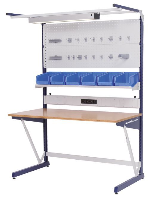 Bedrunka+Hirth workraster mit Mutliwand Aufbau mit Energiekanal 1500 x 800 x 2070 mm Produktbild Bedrunka+Hirth workraster mit Mutliwand Aufbau mit Energiekanal 1500 x 800 x 2070 mm