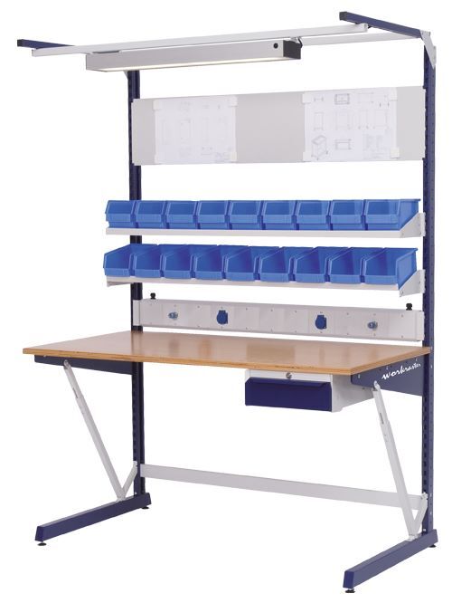 Bedrunka+Hirth workraster Mutliwand Aufbau mit Unterhängeblock und Magnetwand Produktbild Bedrunka+Hirth workraster Mutliwand Aufbau mit Unterhängeblock und Magnetwand